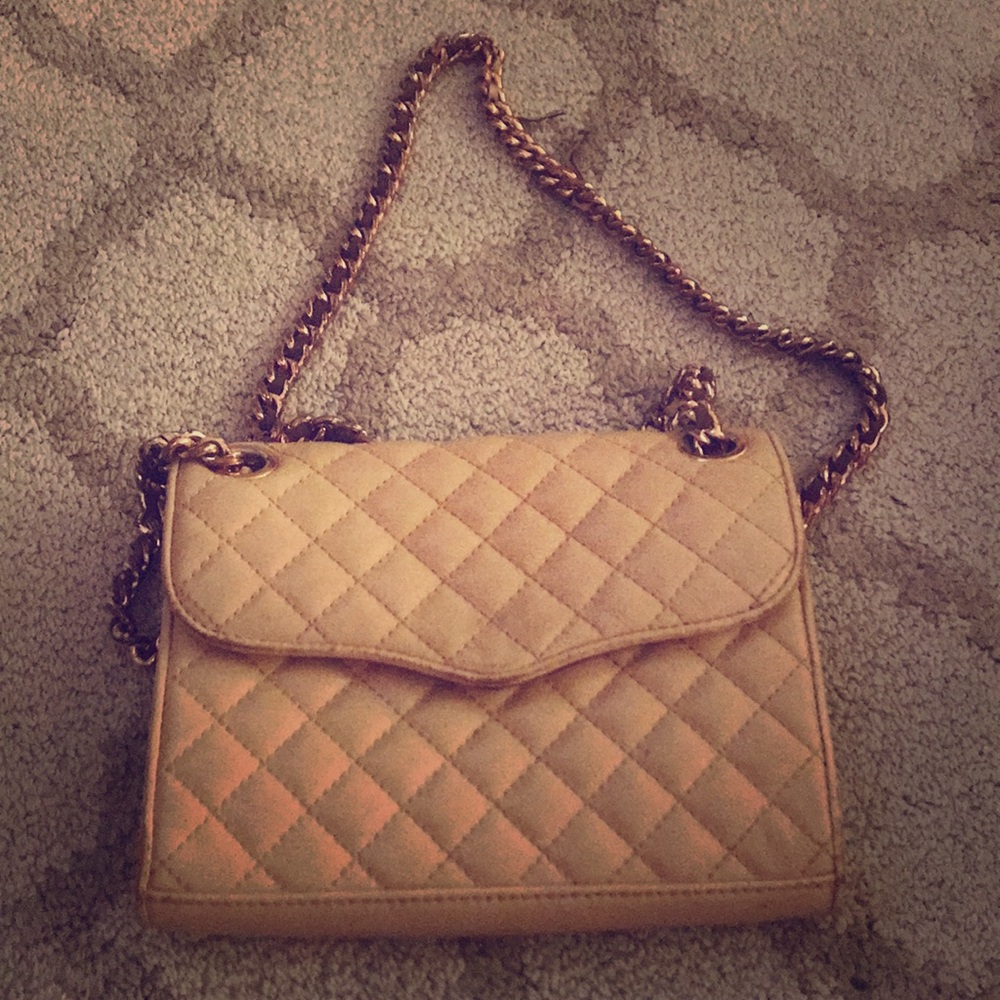 Rebecca Minkoff beige satchel